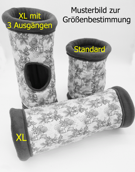 Kuschelrolle Schwarz 2